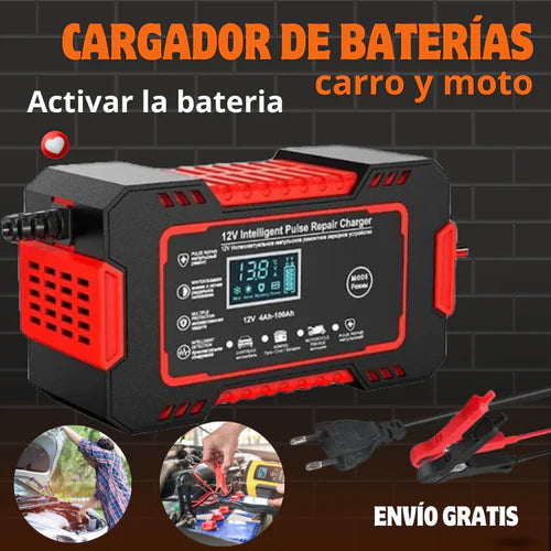 E-FAST® iniciador y cargador inteligente para batería🚗⚡