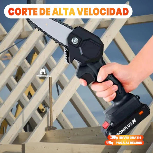 Motosierra Portátil Recargable MegaForce [CORTA TODO]