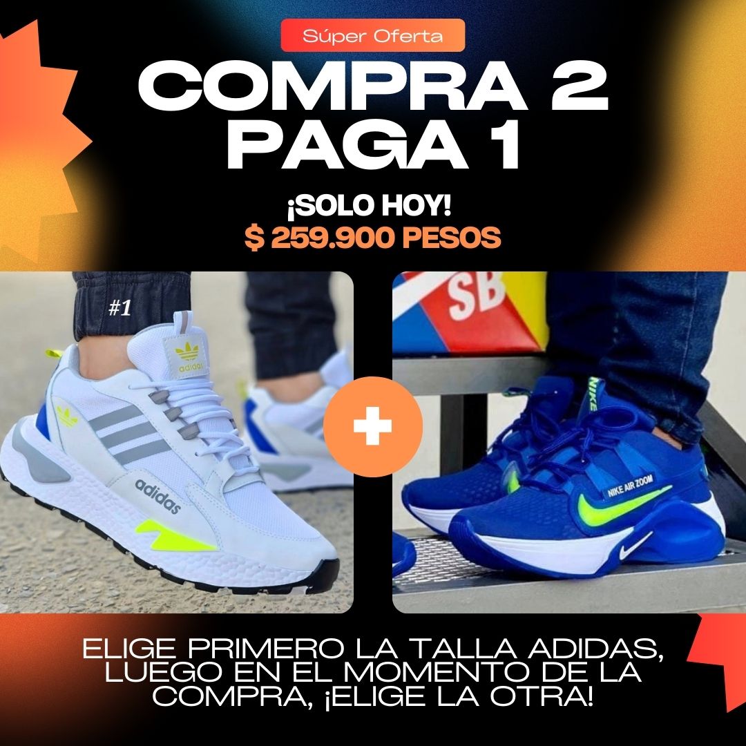 Adidas speed + REGALO 2X1